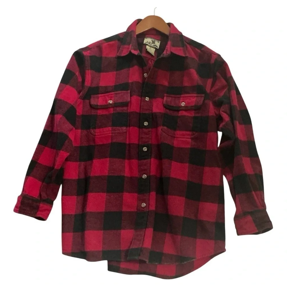 FIELD & STREAM HEAVY FLANNEL MENS SIZE XL/XG